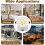 Vegetable Dehydrator Automatic Peeler Home Electric Potato Peeler Multi-Function Fried Chicken Deoiler Oil Slinger EU 3