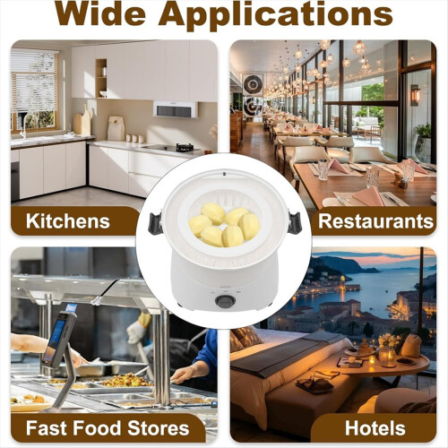 Vegetable Dehydrator Automatic Peeler Home Electric Potato Peeler Multi-Function Fried Chicken Deoiler Oil Slinger EU 2