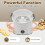 Vegetable Dehydrator Automatic Peeler Home Electric Potato Peeler Multi-Function Fried Chicken Deoiler Oil Slinger EU 6