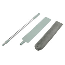Extendable Microfiber Duster Versatile Cleaning Tool for Ceilings, Blinds, Under Furniture Washable Dusting Wand