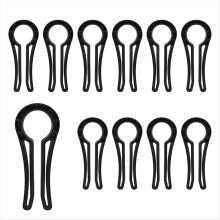 Stove Knob Locks, 10 Pack, Heat- Safety Covers for Kitchen Appliances