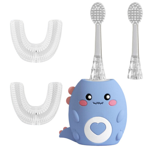 Kids U Shaped Electric Toothbrush, Multi-Mode High-Frequency Vibration Toothbrush, (2-12 Years Old)