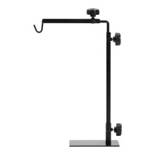Reptile Lamp Stand Adjustable Metal Floor Lamps Tank Heating Light Support for Bearded Dragon Snakes