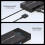 USB3.0 Switch 2 in 4 Out KVM Switch Laptop Host Sharing USB3.0 to Type-C Device Shared Mouse Keyboard and Printer 5