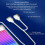 ARGB Power Extension Cable 3Pin RGB LED Light Strip Bar for PC Case 5