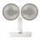 Desktop double-head fan, desktop fan, oscillating fan 1