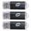 256 MB USB 2.0 Flash U-Disk Schwarz 1