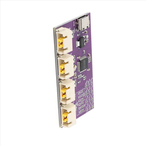 USB to 4 Channels Ways TTL Serial Port USB Type-C Interface Module 2