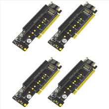 Dual NVMe PCIe Adapter, for M.2 NVMe SSD Adapter