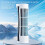 Bedroom Desk Mini Tower Fan Table Cooling Fan White 7