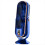 720 Flippable Bladeless Tower Fan, Oscillating Silent Fan blue 1