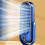 720 Flippable Bladeless Tower Fan, Oscillating Silent Fan blue 4