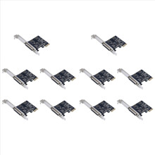 High Quality Parallel Port DB25 25Pin Pcie Riser Card
