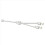5V 3-Pin Extension Cable for Computer 1 Point 2 Hub Splitter, White 2