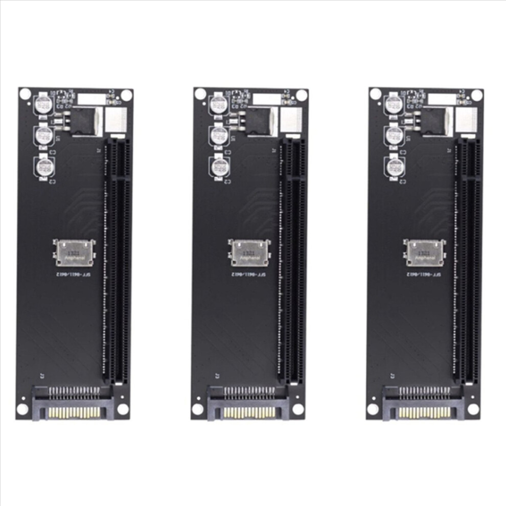 Pcie To Sff-8611 Adapter, 16X 4X Adapter For Mainboard Graphics 4851834936753