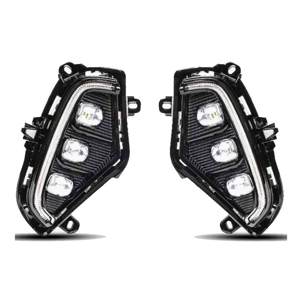 1Pair Led Daytime Running Lights Vehicle Turn Signal Lamp For 2019 - 2022 4853553120154