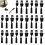 Universal Replacement Zipper Slider Fixer Sliding Teeth Screw Head 2