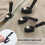 Universal Replacement Zipper Slider Fixer Sliding Teeth Screw Head 6