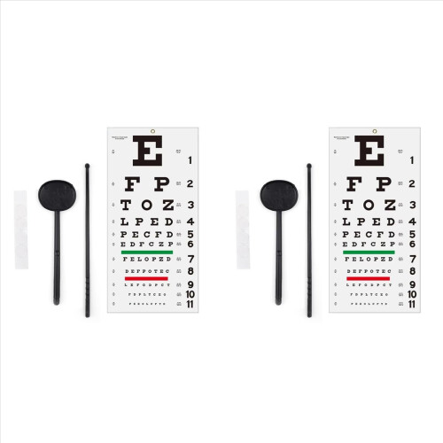 Eye Chart, Eye Chart No Fading for School Home Acuity Measuring