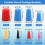 110PCS Silicone Rubber Tapered Plug, High-Temperature 5