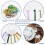 30pcs Acrylic Embroidery Floss Drop,Clear - Thread Bobbins 6