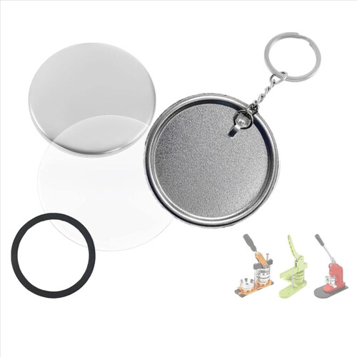 Button Maker Keychains Supplies,58mm/2.25 inch Pin Making Kit 2