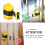 16.4 Ft Magnetic Retractable Wall Barrier Retractable Safety Belt 2