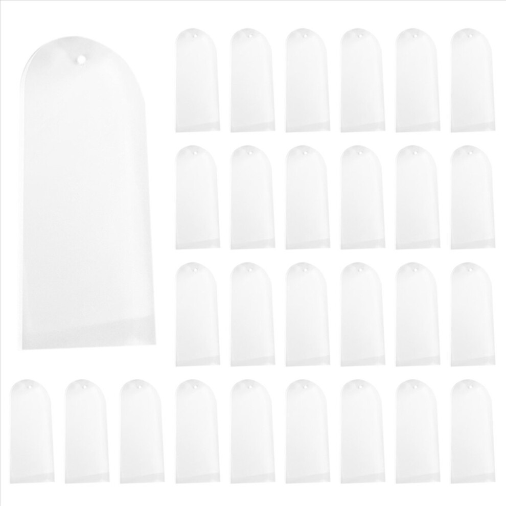 70Pcs Frosted Acrylic Wedding Blank Place Card Clear Arch Gift Tag 4851834961830