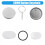 Button Maker Keychains Supplies,58mm/2.25 inch Pin Making Kit 4