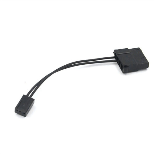 1Pcs IDE to 3 Pin Fan Power Cable PC Cooling Convertor Cable 2