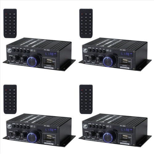 Car Audio Amp Music Player Car Speaker Class D FM USB/SD