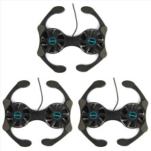 Laptop Cooling Base, Easy to Carry,with 2 Silent Fans and USB Port