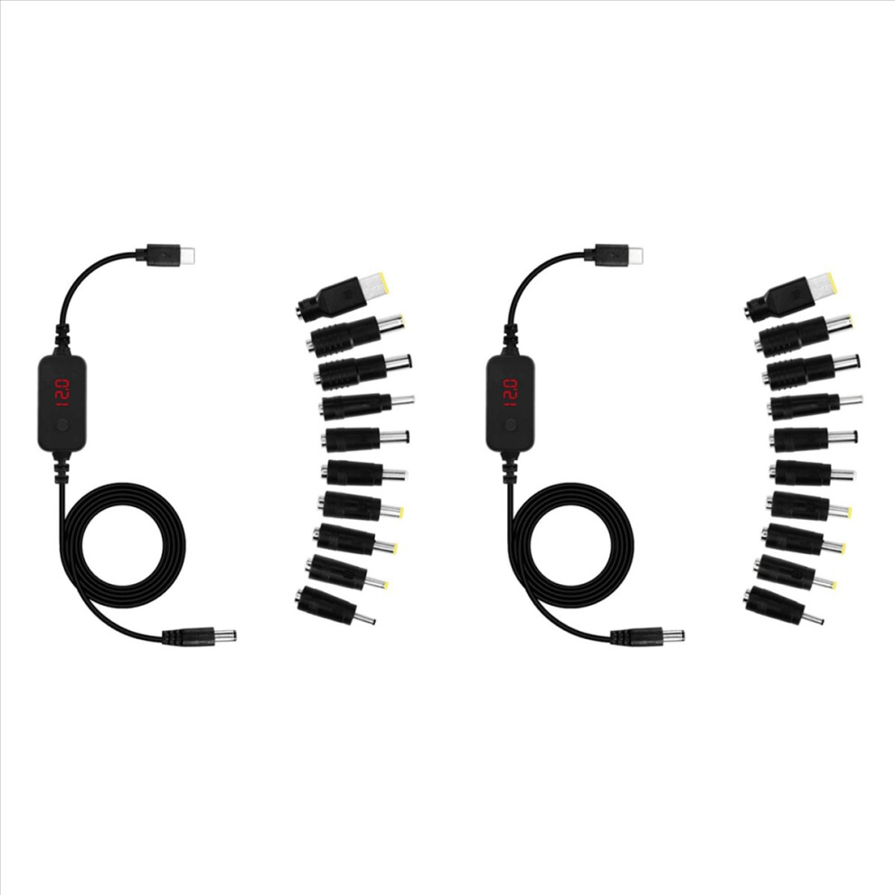 Type C To Dc Boost Cable Adapter Cord 5V 9V 12V 15V 20V 4851834936432