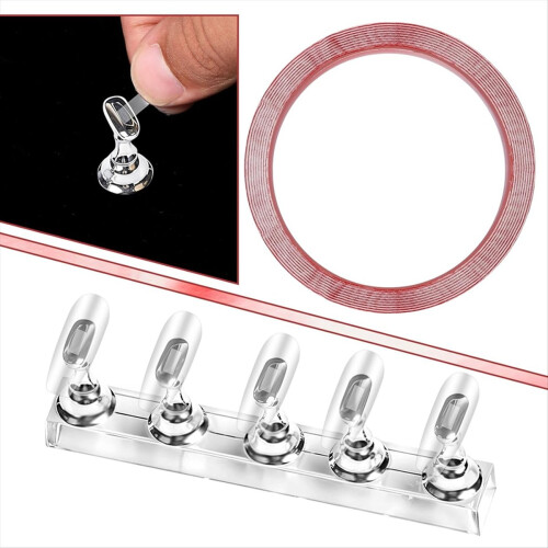 5Rolls Double Sided Tape for -on Nails
5Rolls Double Sided Tape 1