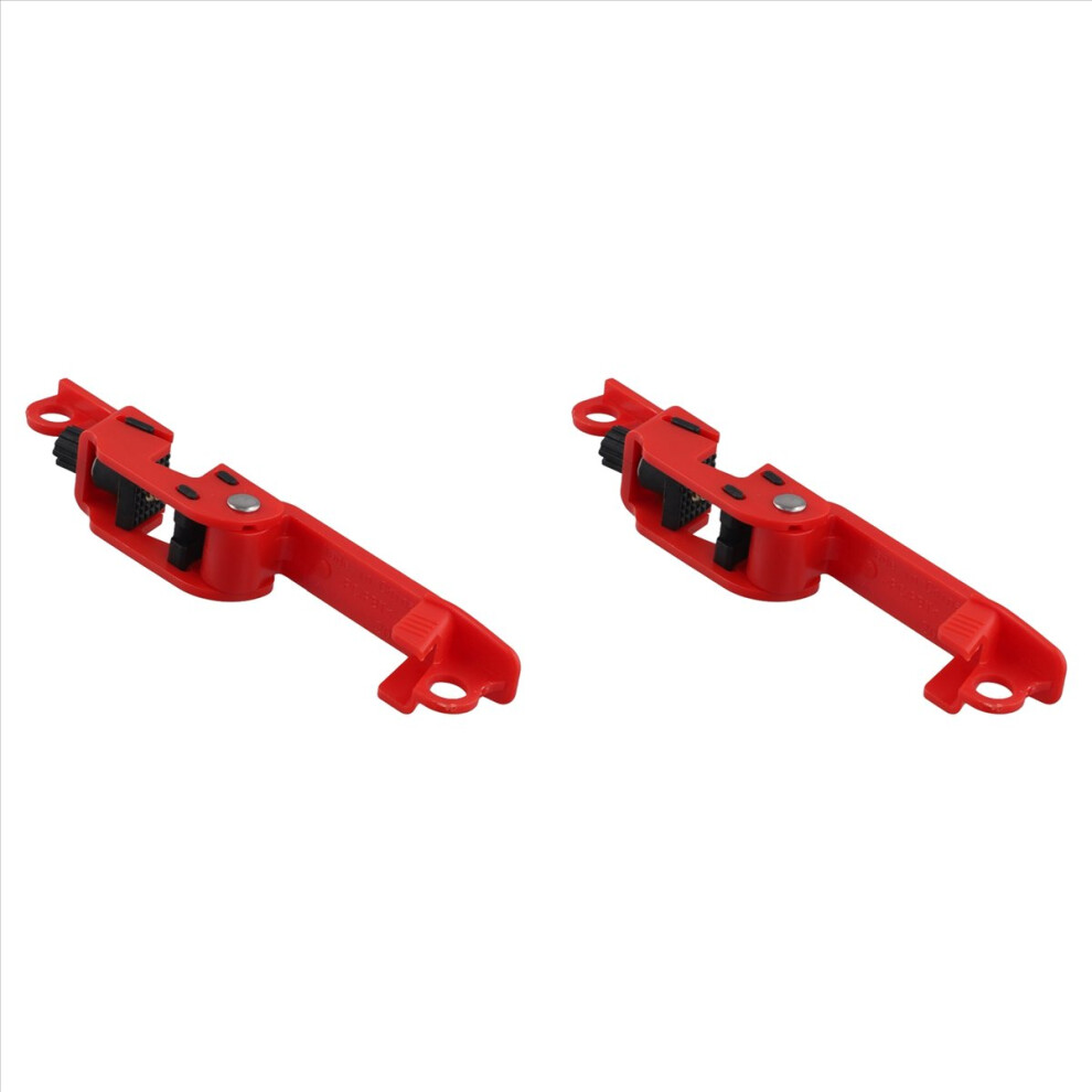 Red Electrical Box Circuit Breaker Lockout, Tagout Breaker Box Lock 4851834962493