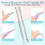 4 Pcs Soak Off Bowl Manicure Bowl, Double Layer Soaking Bowl 3