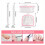 4 Pcs Soak Off Bowl Manicure Bowl, Double Layer Soaking Bowl 6