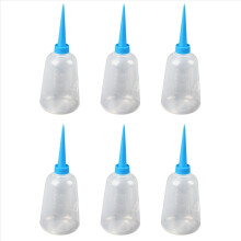 250ml Clear White Blue Plastic Liquid Glue Applicator Bottle