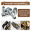 21 PCS Extended Round -Handle Wedge Safety Metal Wedge 3