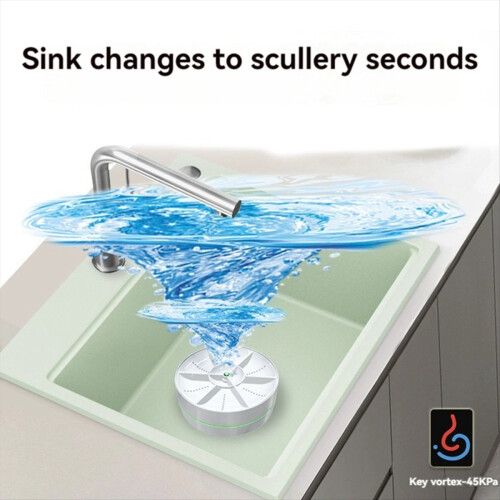 Vegetable Washing Machine Household Sink Dishwasher Device C 1