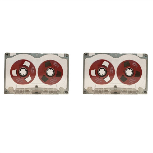 55 Minute Blank Tape Disk Double-Sided Metal Small Open Disk, C