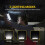 Powerful LED Work Light with Magnet Lighting USB Rechargeable Light 3