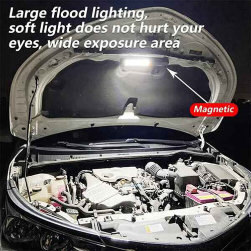 Powerful LED Work Light with Magnet Lighting USB Rechargeable Light 1