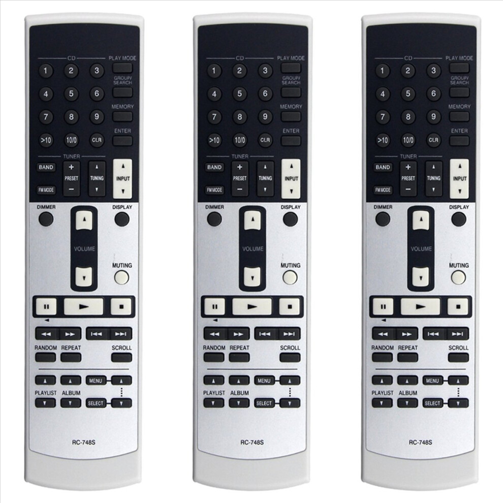 Rc-748S Remote Control Replace For Cd Av Player A-9377 4851834943973