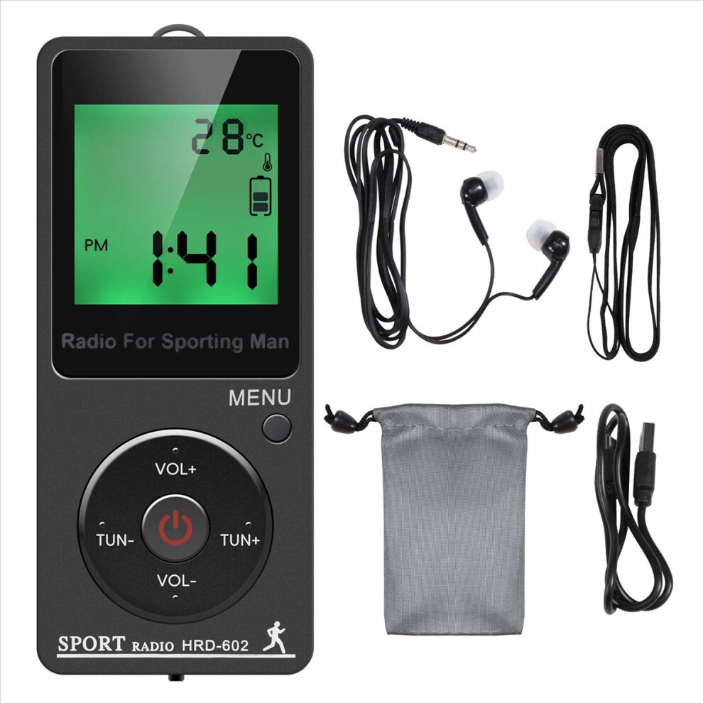 Am Fm Portable Radio Personal Radio With Headphones Radio 4851834941993
