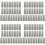 25 Pack Engraving Blank Tags Rectangle Stamping with 4 Holes 1Inx3In 1