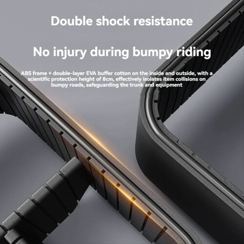 Motorcycle Luggage Trunk Isolation Plate Partition Board Set 45L 1