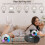 Portable CD CD Cassette Player Bluetooth FM Radio EU Plug 7