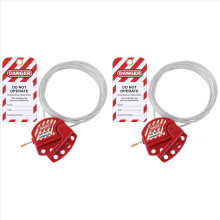 Lockout Tag Cable Lock Adjustable Cable Lock