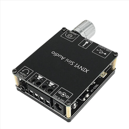 2X50W Bluetooth 5.0 Power Amplifier Class D Audio 10W-200W HiFi 1